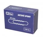Aktové spony Economy- 50 mm, 100 ks