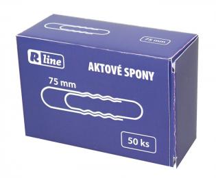 Aktové spony Economy - 75 mm, 50 ks Aktové spony Economy - 75 mm, 50 ks