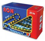 Aktové spony Conmetron - 50 mm, 25 ks zebra