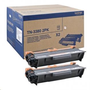 Brother černý (black) toner, TN-3380TWIN Brother černý (black) toner, TN-3380TWIN