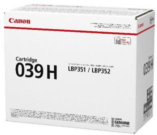 Canon černý (black) toner, CRG039H, 0288C001