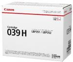 Canon černý (black) toner, CRG039H, 0288C001