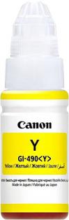 Canon žlutý (yellow) inkoust, GI-490Y, 0666C001