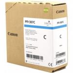 Canon azurový (cyan) inkoust, PFI-307C, 9812B001