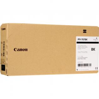 Canon černý (black) inkoust, PFI-707BK, 9821B001