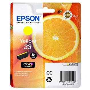 Epson žlutý (yellow) inkoust, T334440, No.33 