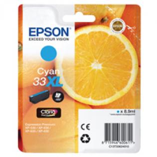 Epson azurový (cyan) inkoust, T336240, No.33XL Epson azurový (cyan) inkoust, T336240, No.33XL