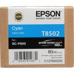 Epson azurový (cyan) inkoust, T850200, ink 