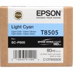 Epson světle azurový (light cyan) inkoust, T850500, ink 