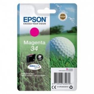 Epson purpurový (magenta) inkoust, T346340, No.34 Epson purpurový (magenta) inkoust, T346340, No.34