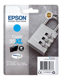 Epson azurový (cyan) inkoust, T358240, No.35 Epson azurový (cyan) inkoust, T358240, No.35