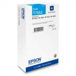 Epson azurový (cyan) inkoust, T755240