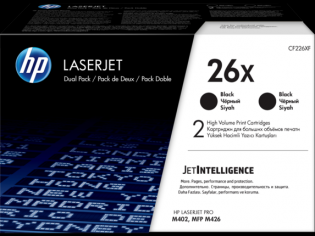 HP černý (black) toner, CF226XD, 26XD HP černý (black) toner, CF226XD, 26XD