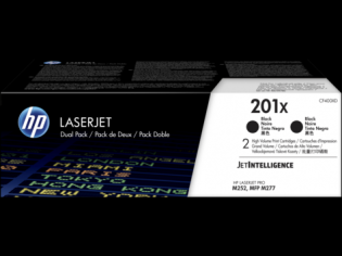 HP černý (black) toner, CF400XD, 201X HP černý (black) toner, CF400XD, 201X