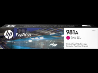 HP purpurový (magenta) inkoust, J3M69A, No.981A HP purpurový (magenta) inkoust, J3M69A, No.981A