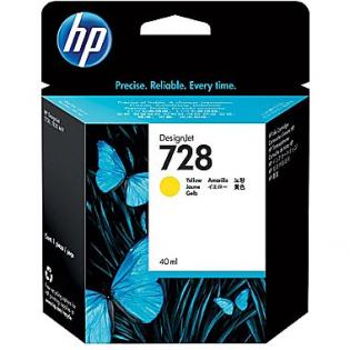 HP žlutý (yellow) inkoust, F9J61A, No.728 