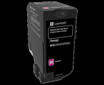 Lexmark purpurový (magenta) toner, 74C2HM0