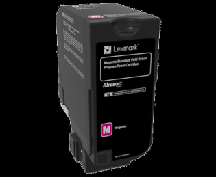 Lexmark purpurový (magenta) toner, 74C2SM0