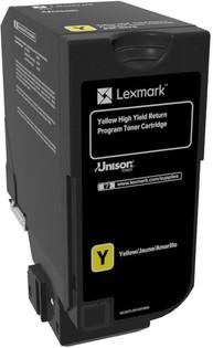 Lexmark žlutý (yellow) toner, 84C2HY0 Lexmark žlutý (yellow) toner, 84C2HY0