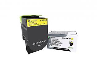 Lexmark žlutý (yellow) toner, 71B0H40 Lexmark žlutý (yellow) toner, 71B0H40