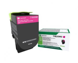 Lexmark purpurový (magenta) toner, 71B20M0 Lexmark purpurový (magenta) toner, 71B20M0