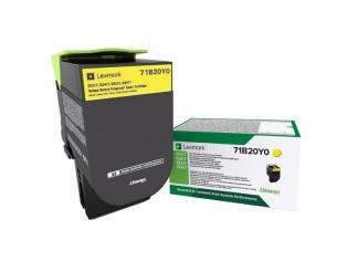 Lexmark žlutý (yellow) toner, 71B20Y0 Lexmark žlutý (yellow) toner, 71B20Y0