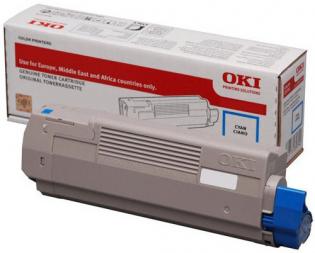 OKI azurový (cyan) toner, C332HC, 46508711