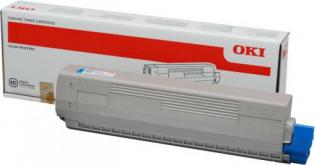 OKI azurový (cyan) toner, C833C, 46443103 OKI azurový (cyan) toner, C833C, 46443103