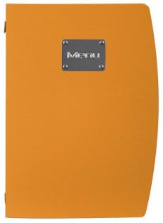 Jídelní lístek RIO A4, oranžová