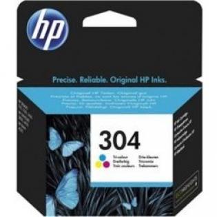 HP barevný (color) inkoust, N9K05A, No.304 