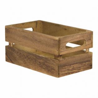 Dřevěný box pro slánky a prostírání 