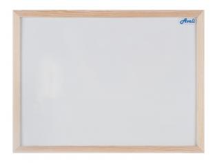 Magnetická tabule AVELI 40x60 cm, dřevěný rám