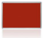 Filcová červená tabule 2x3, 100x150cm