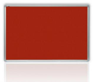 Filcová červená tabule 2x3, 90x60 cm