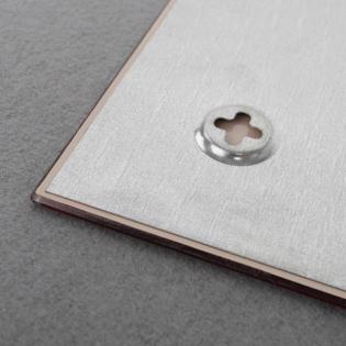 Skleněná tabule 2x3, 200x100 cm - bílá satinová