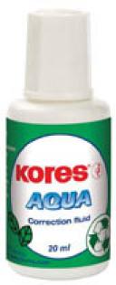 Opravné laky Kores Aqua - 20 ml  štěteček