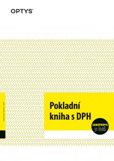 Optys 1014 pokladní kniha s DPH 2 x 25 listů NCR A4