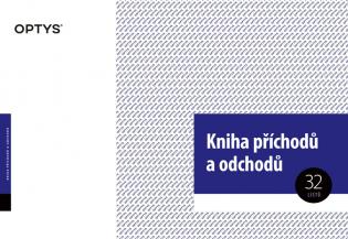 Optys 1269 kniha příchodů a odchodů 32 listů A4