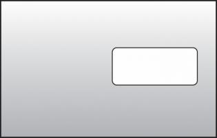 Obálky C5 samolepicí s krycí páskou - okénko vpravo / 1000 ks