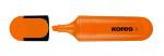 Zvýrazňovač Kores Bright Liner 36104 oranžová