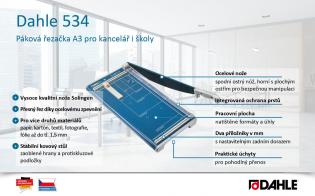 Dahle řezačka páková - 534 / A3