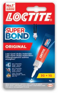 Vteřinová lepidla LOCTITE SuperBond ORIGINAL 4g