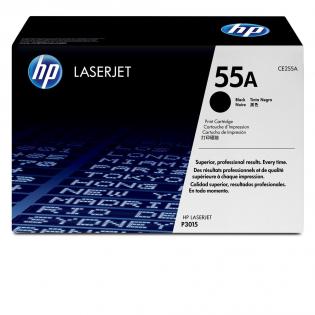 HP černý (black) toner, CE255A