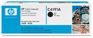 HP černý (black) toner, C4191A