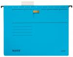 Závěsné desky Leitz Alpha s rychlovazačem - modrá