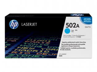 HP azurový (cyan) toner, Q6471A, 502A HP azurový (cyan) toner, Q6471A, 502A