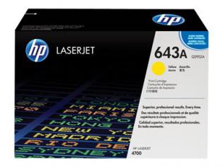 HP žlutý (yellow) toner, Q5952A, 643A HP žlutý (yellow) toner, Q5952A, 643A
