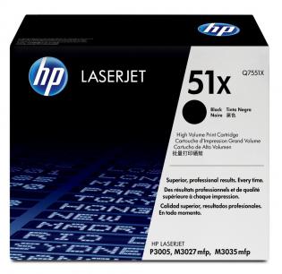 HP černý (black) toner, Q7551X HP černý (black) toner, Q7551X