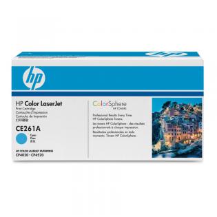 HP azurový (cyan) toner, CE261A, 648A