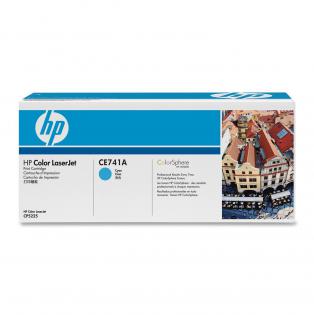 HP azurový (cyan) toner, CE741A HP azurový (cyan) toner, CE741A